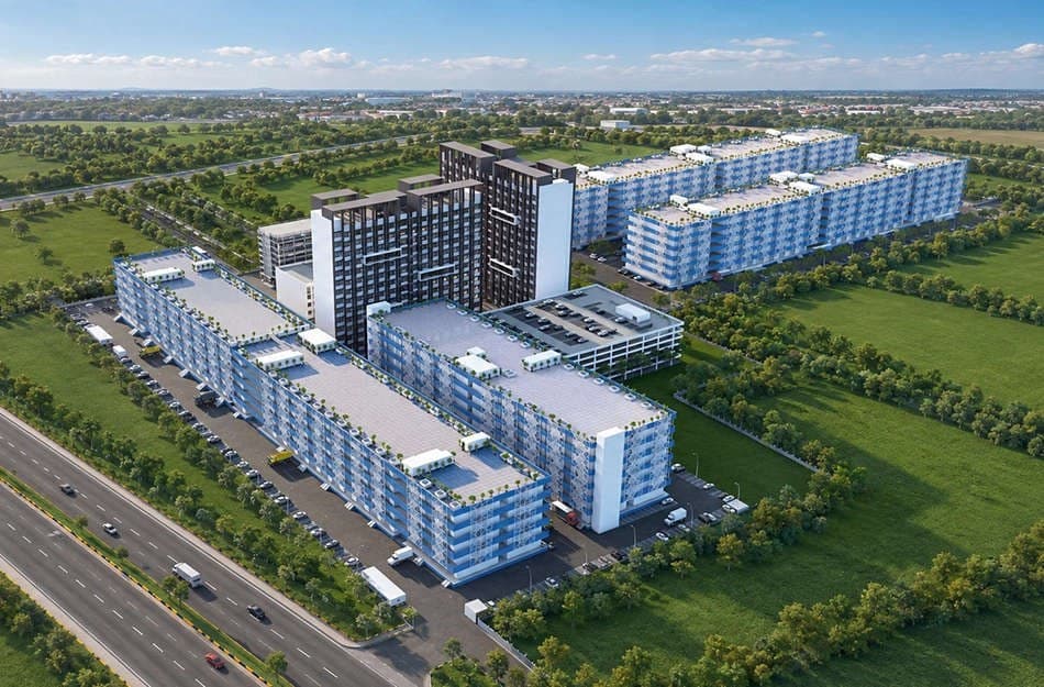 RAHEJA DISTRICT — AERIAL