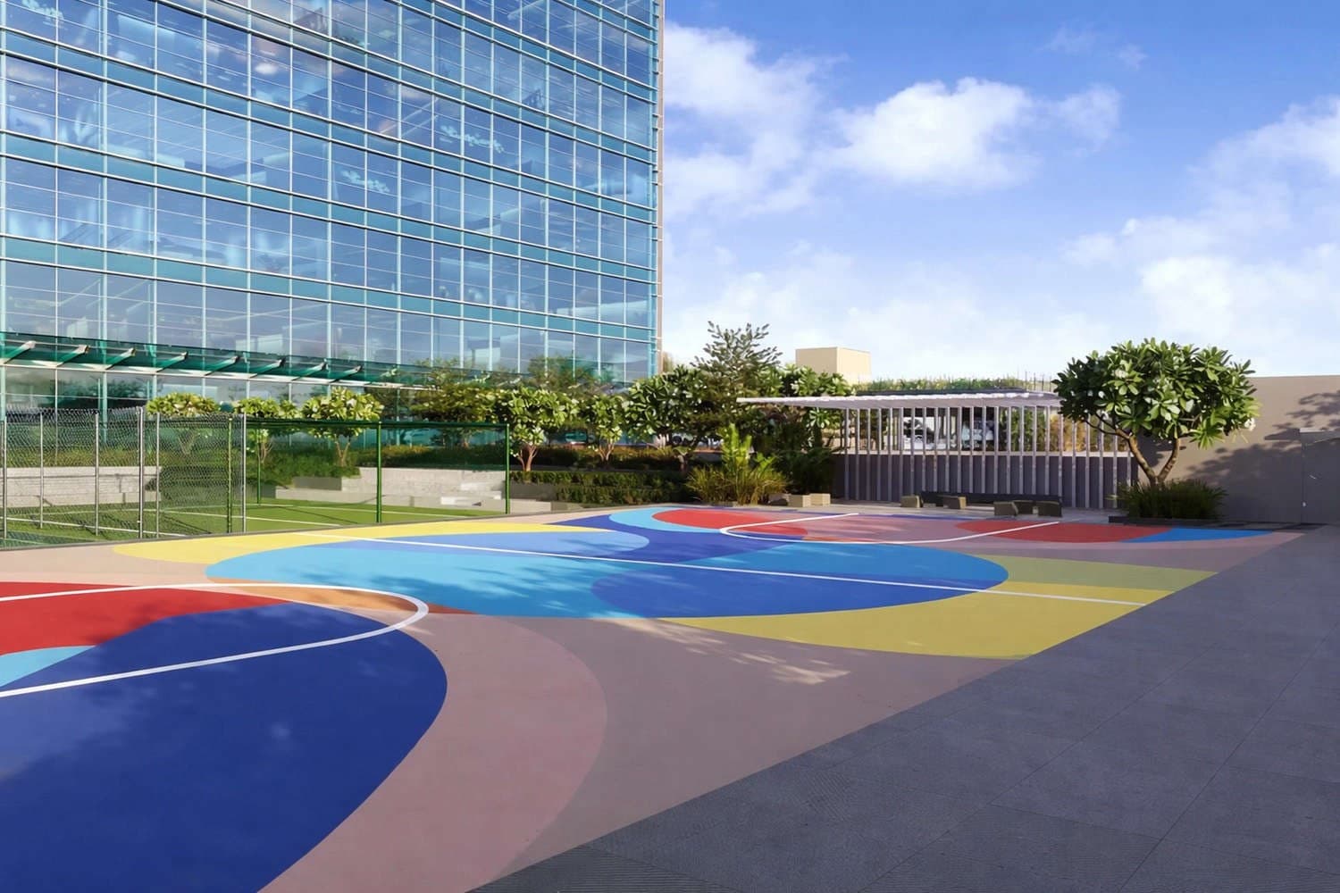 OUTDOOR SPORTS COURT