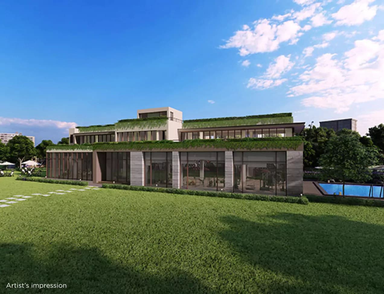 CLUBHOUSE & LAWN